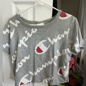 Champion crop tee